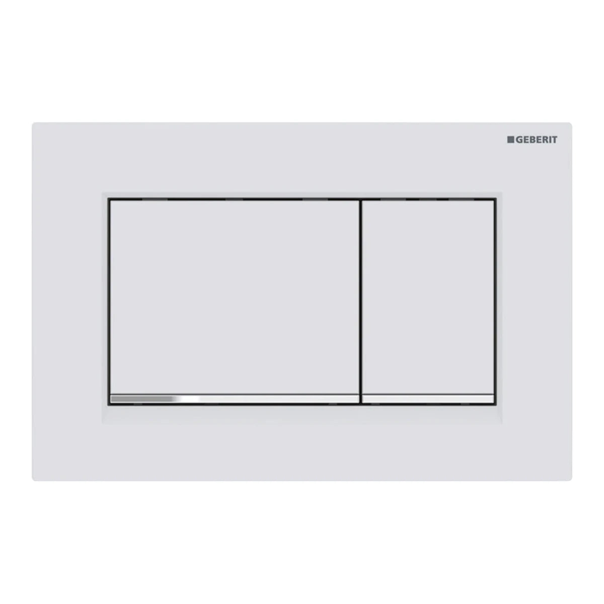 Geberit Betätigungsplatte SIGMA20 square für 2-Mengen Spülung
