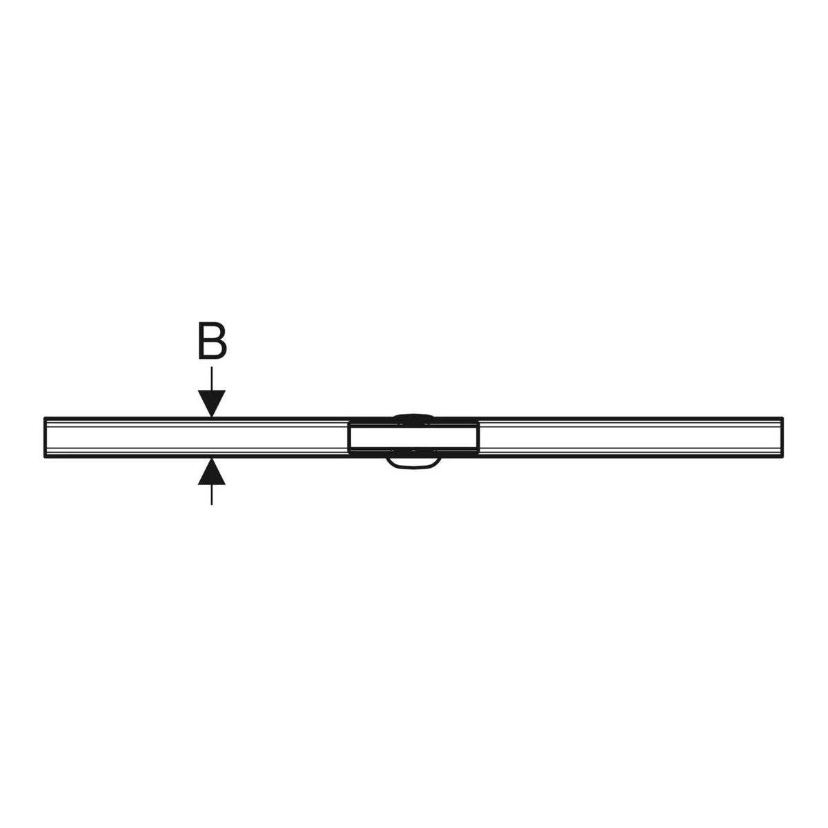Geberit Cleanline60 für dünne Bodenbeläge