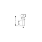 Geberit CleanLine Crossfloor d50 Rohbauset