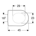 Geberit iCon WC-Sitz & Deckel mit Absenkautomatik