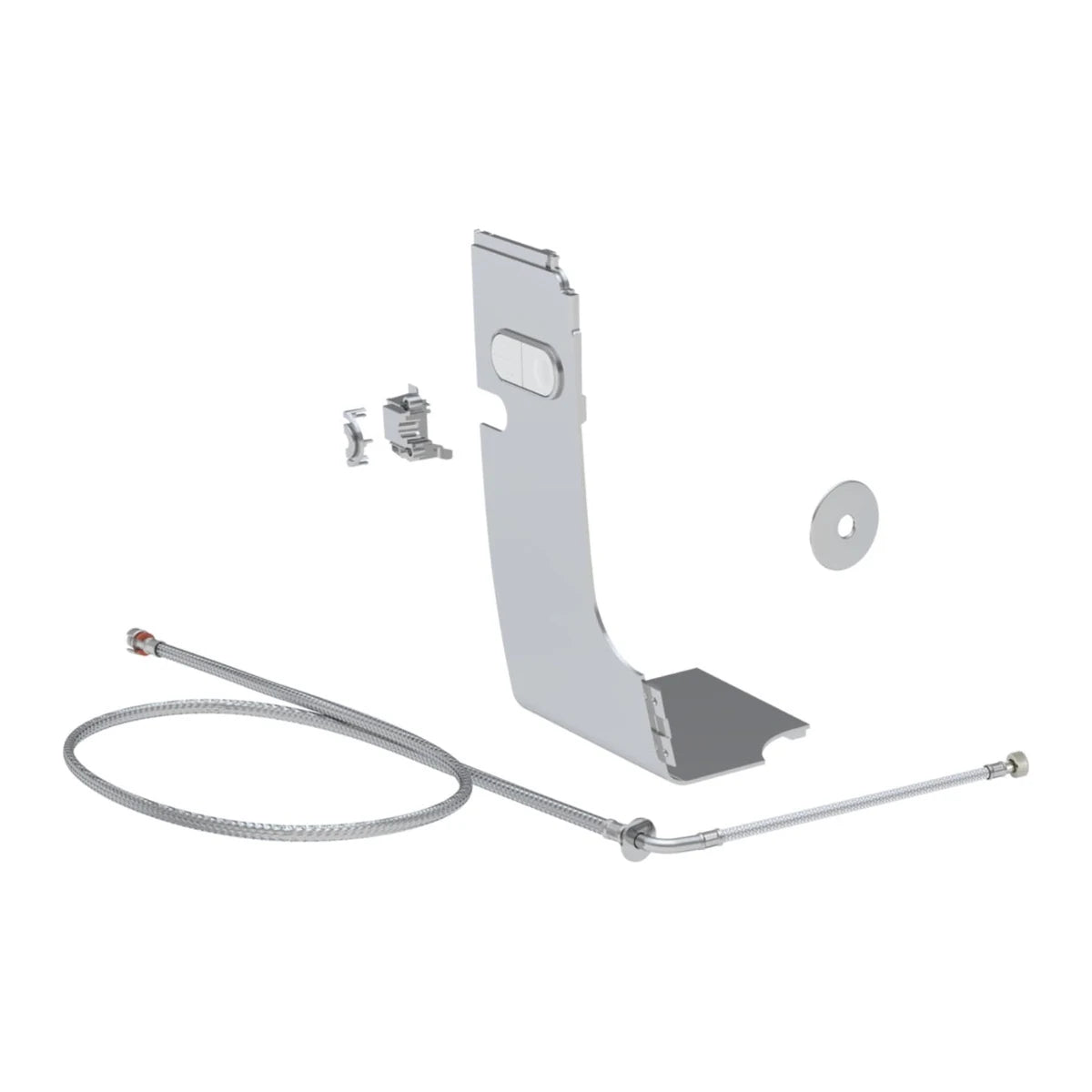 Geberit Wasseranschlussset UP-Spülkasten glanzverchromt für AquaClean Mera
