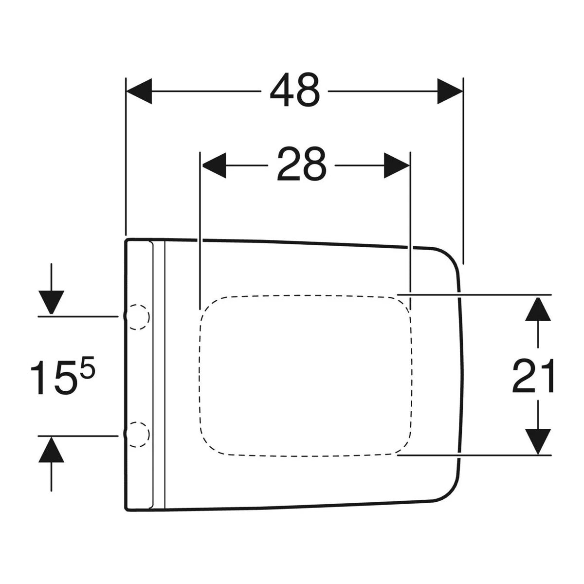 Geberit Xeno² WC-Sitz & Deckel mit Absenkautomatik