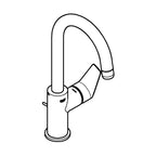 Grohe BauEdge L-Size Einhebel Waschtischarmatur