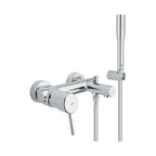 Grohe Concetto Einhebelmischer mit Handbrause für die Wanne
