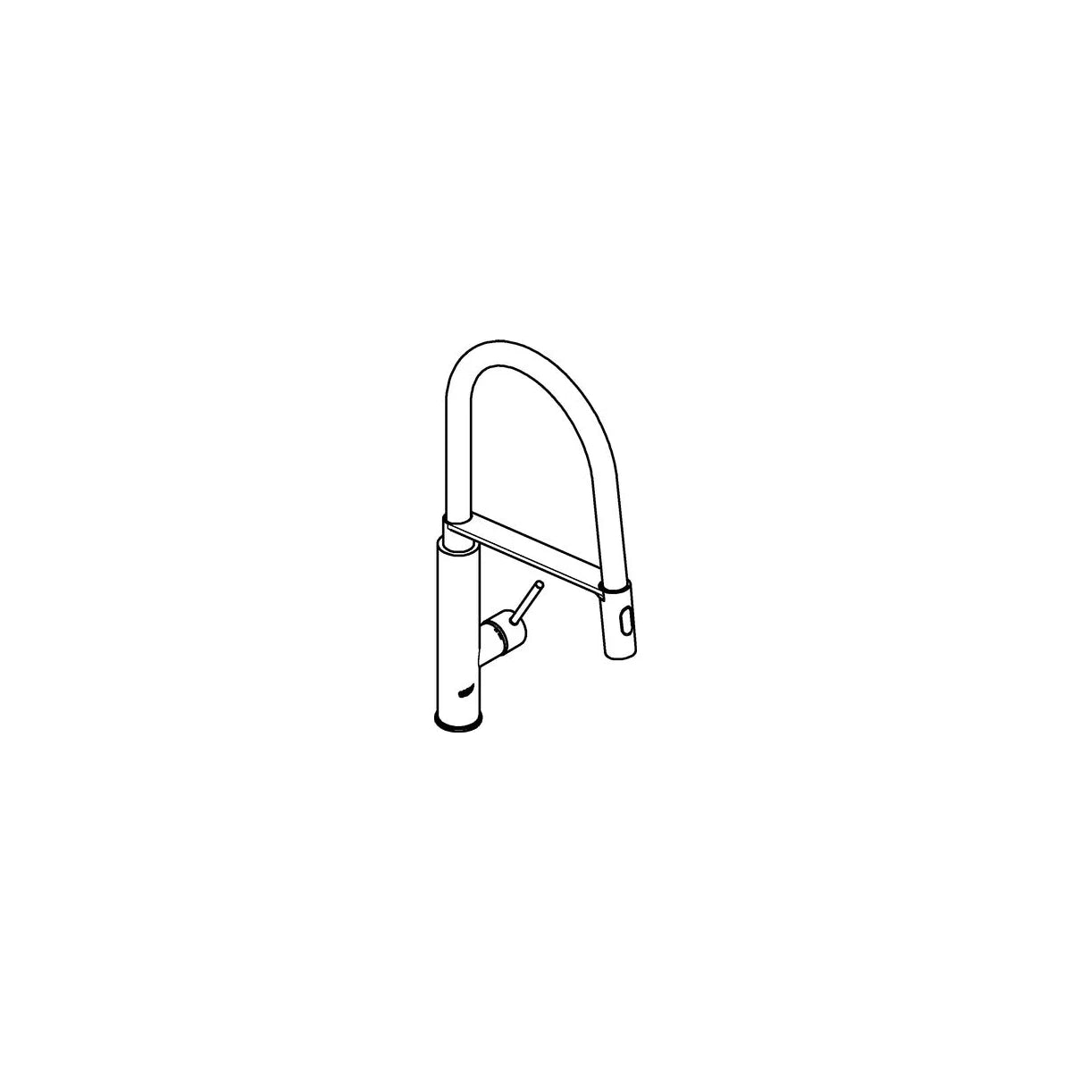 Grohe Concetto Küchenarmatur schwenkbar & ausziehbar