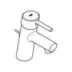 Grohe Concettor S-Size Einhebel Waschtischarmatur