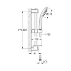 Grohe Euphoria 110 Duo 2jet Brausegarnitur