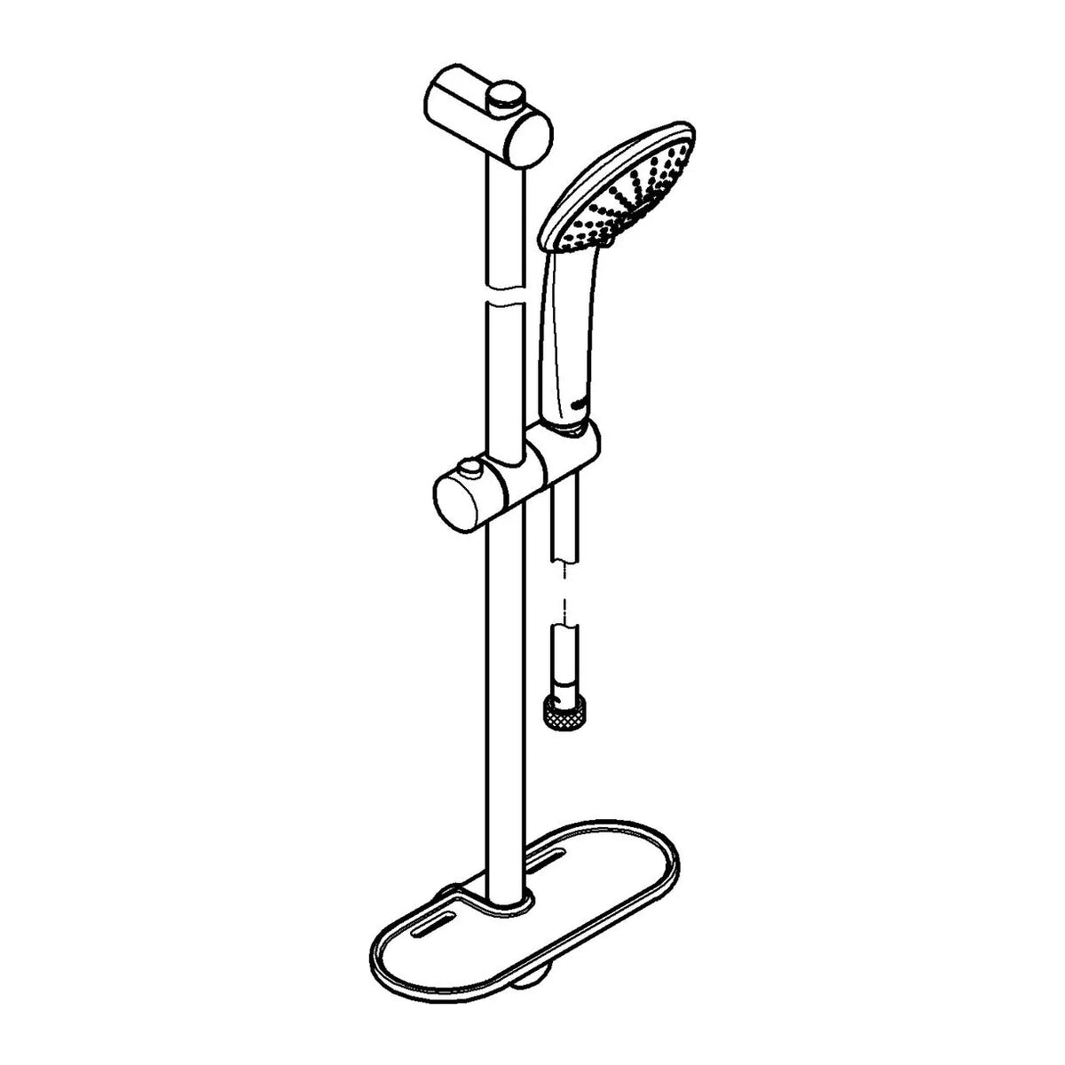 Grohe Euphoria 110 Massage 3jet Brausegarnitur
