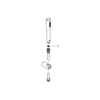 Grohe Euphoria C Stick 1jet Handbrause mit Wandhalter