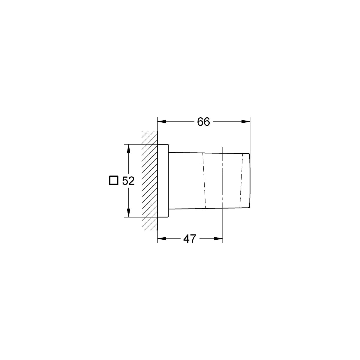 Grohe Euphoria Cube Wandbrausehalter