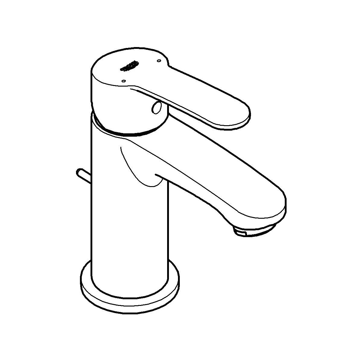 Grohe Eurostyle Cosmopolitan S-Size Einhebel Waschtischarmatur
