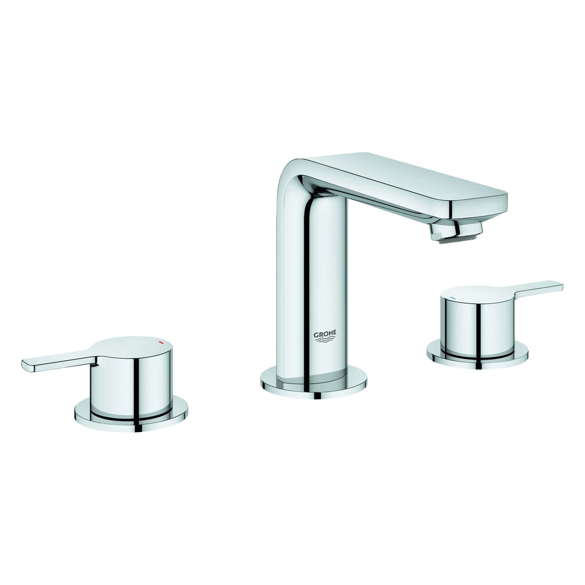 Grohe Lineare 3-Loch Zweigriff Waschtischarmatur