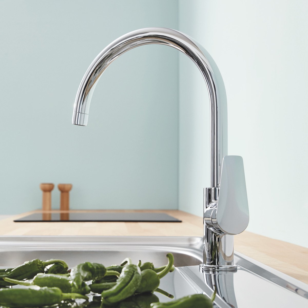 Grohe BauEdge Küchenarmatur schwenkbar