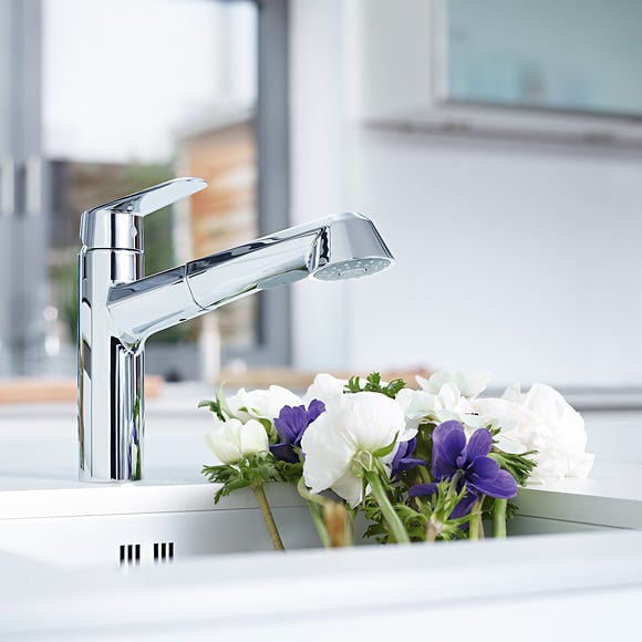 Grohe Eurodisc C. Küchenarmatur ausziehbar & schwenkbar