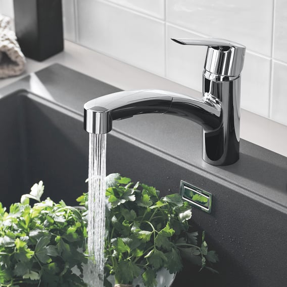 Grohe Eurosmart Küchenarmatur ausziehbar & schwenkbar