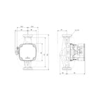 Grundfos Heizungspumpe ALPHA 2 GO 25-60 Baulänge 180mm