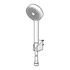 Hansa Hansabasic 95 1jet Wandhalterset