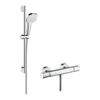 Hansgrohe Croma E Vario 3jet Thermostat mit Brausegarnitur