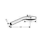 Hansgrohe Croma Select S Vario 3jet Handbrause
