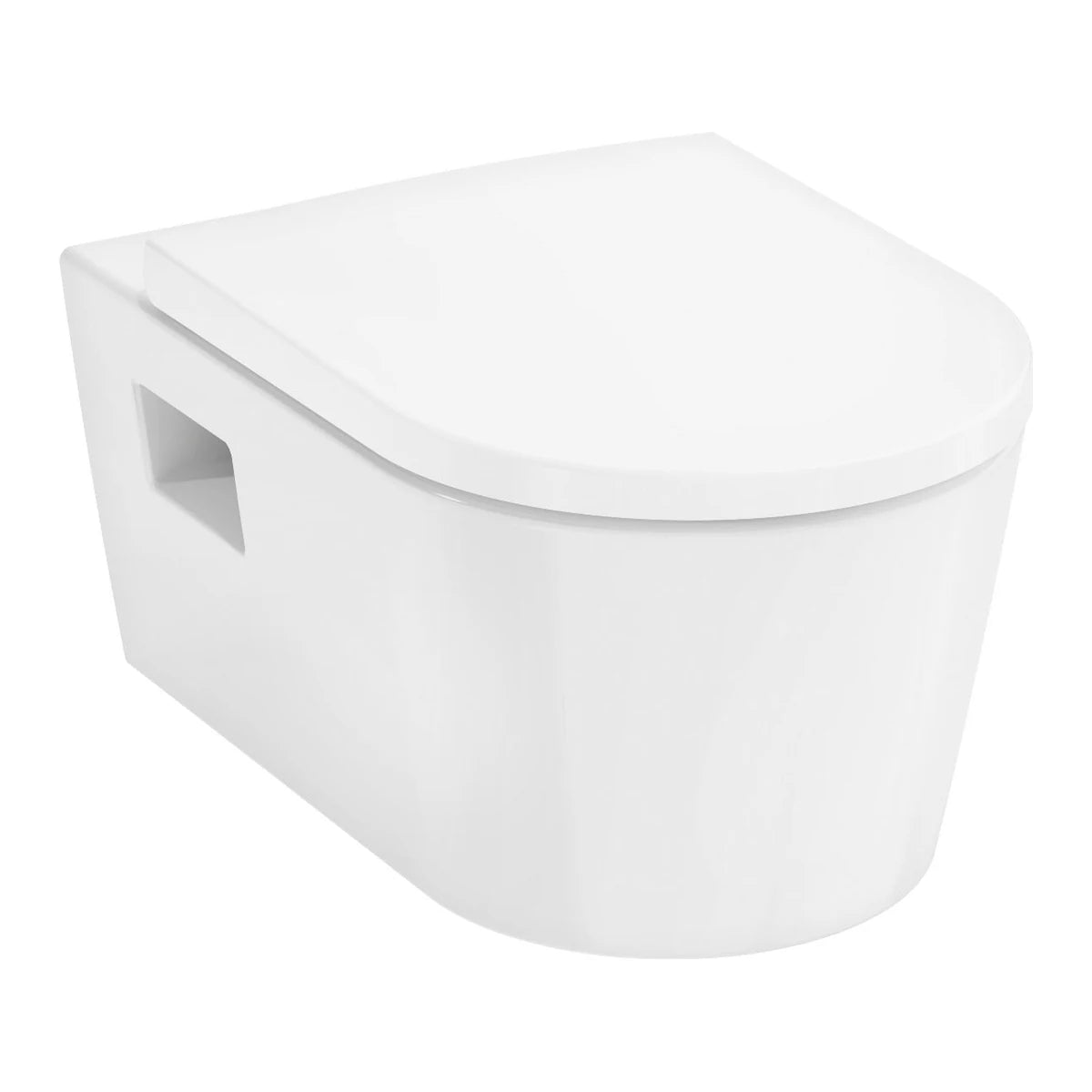 Hansgrohe EluPura Wand-WC Tiefspüler spülrandlos mit Deckel
