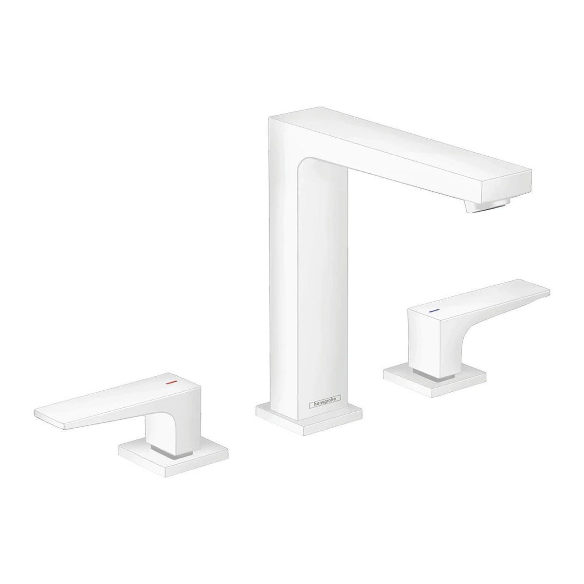 Hansgrohe Metropol 3-Loch Zweigriff Waschtischarmatur