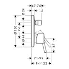 Hansgrohe Talis S Badewannenarmatur