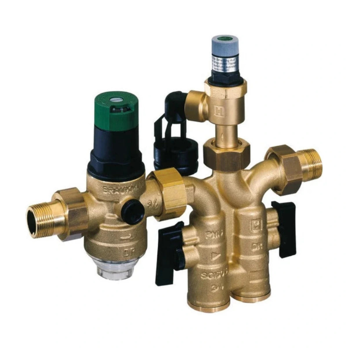 Honeywell Sicherheitsgruppe SG 160 SD (3/4") mit Druckminderer 6 bar