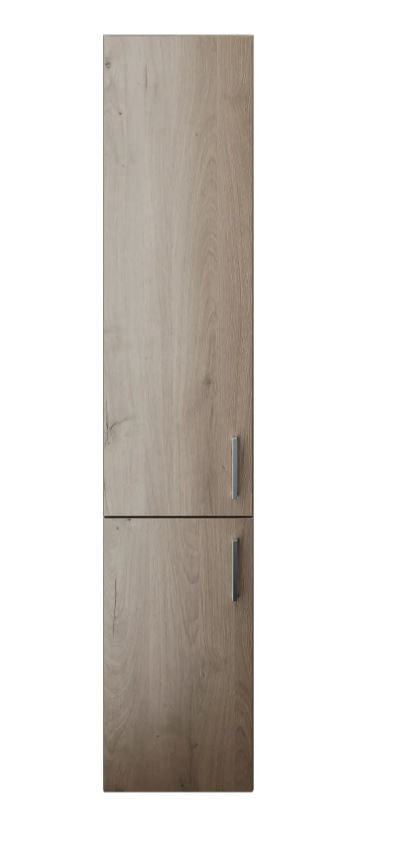 Burgbad Eqio Hochschrank mit 2 Türen und Innenschublade – Anschlag links