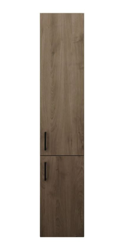 Burgbad Eqio Hochschrank mit 2 Türen und 4 Glasfächer – Anschlag rechts