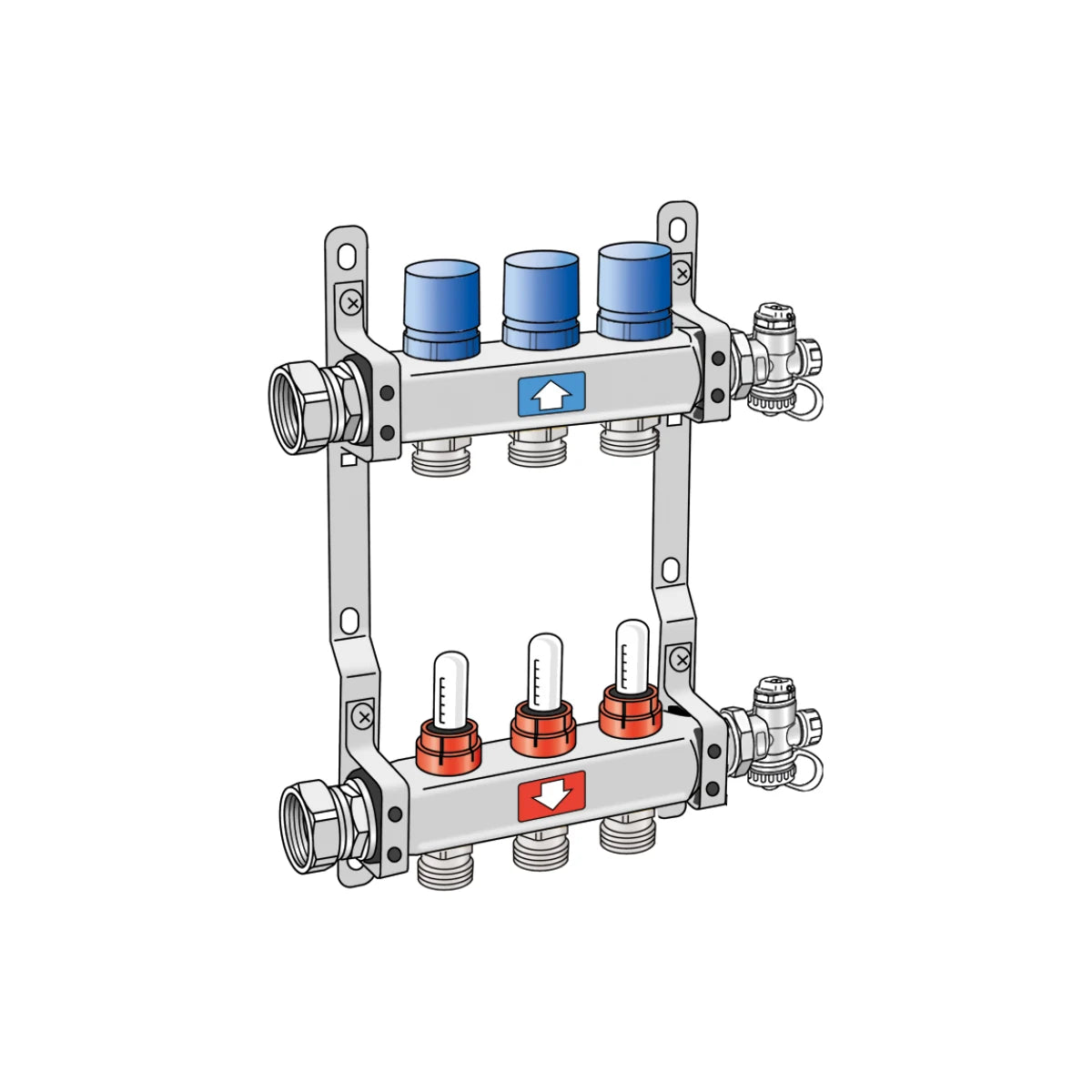Kelit Fußbodenheizung ULTRAX Verteiler KMU590E