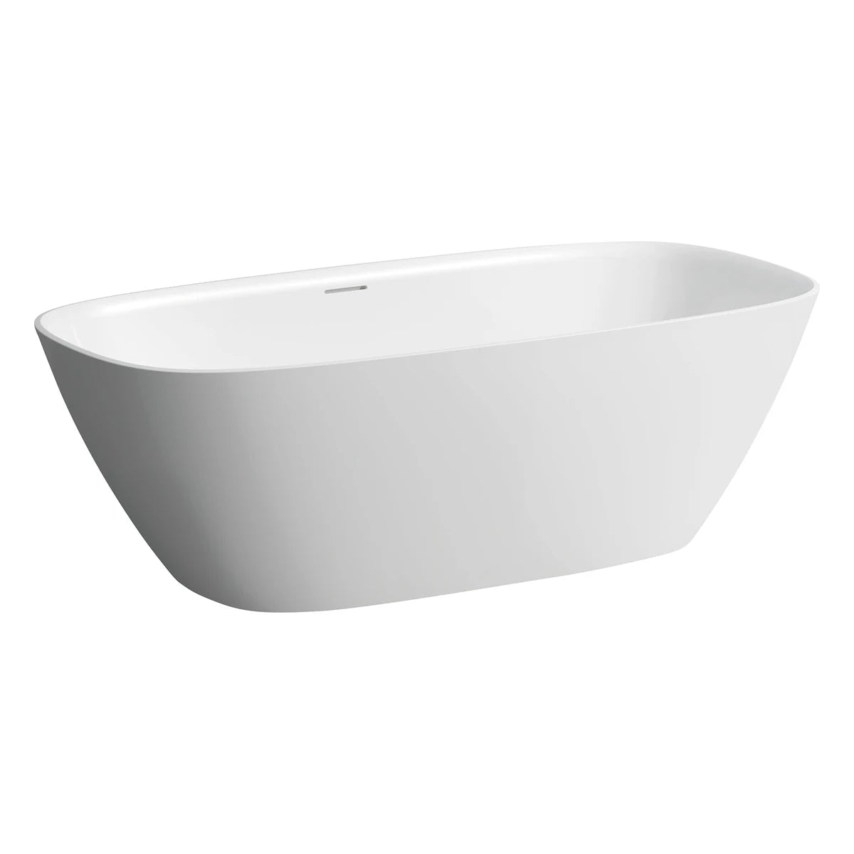 Laufen Ino freistehende Badewanne aus Mineralguss