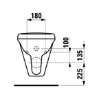 Laufen Libertyline Wand-WC Tiefspüler spülrandlos barrierefrei