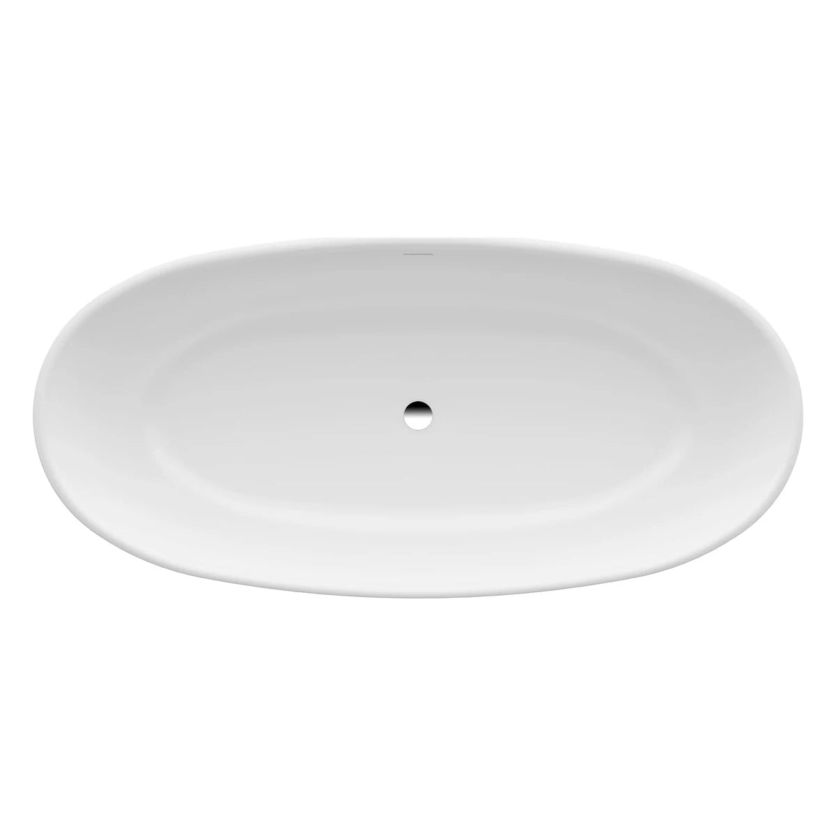 Laufen New Classic freistehende Badewanne aus Mineralguss