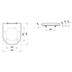 Laufen NewClass WC-Sitz & Deckel mit Absenkautomatik