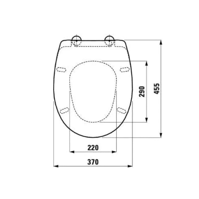 Laufen Object WC-Sitz & Deckel ohne Absenkautomatik