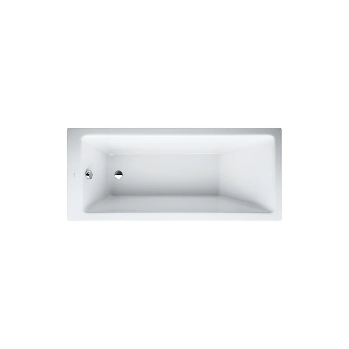 Laufen Pro Einbau-Badewanne mit 1 Rückenschräge