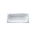 Laufen Pro Rechteck-Badewanne aus Stahl-Email