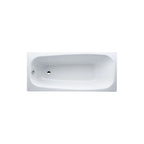 Laufen Pro Rechteck-Badewanne aus Stahl-Email