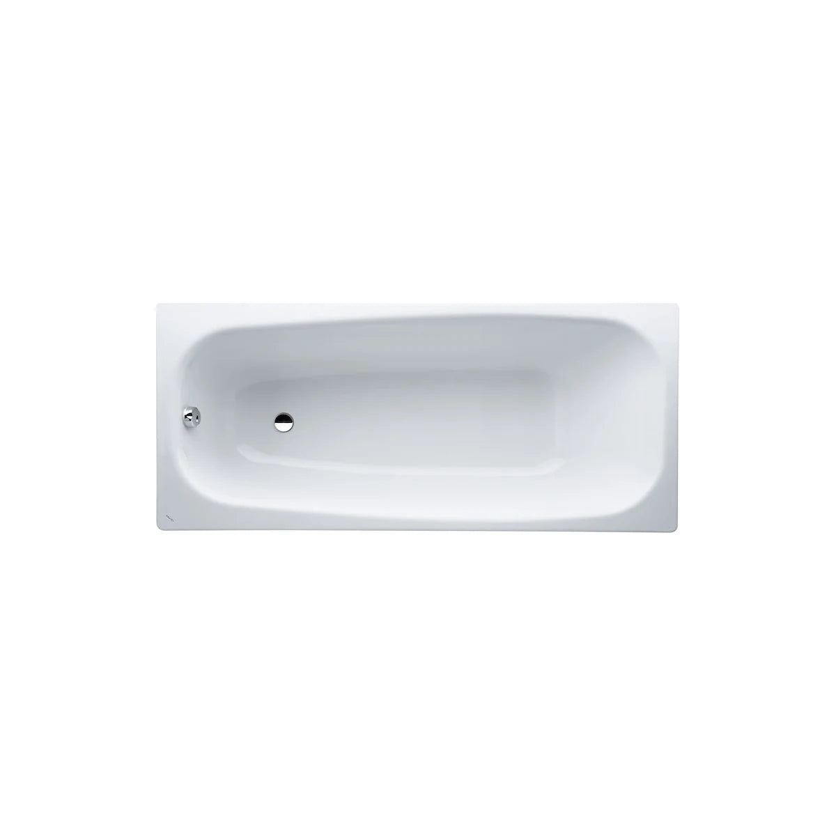 Laufen Pro Rechteck-Badewanne aus Stahl-Email