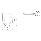 Laufen Riva WC-Sitz & Deckel mit Absenkautomatik