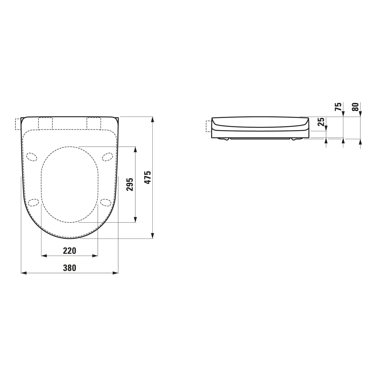 Laufen Riva WC-Sitz & Deckel mit Absenkautomatik