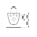 Laufen Pro Wand-WC "rimless" Tiefspüler mit Deckel