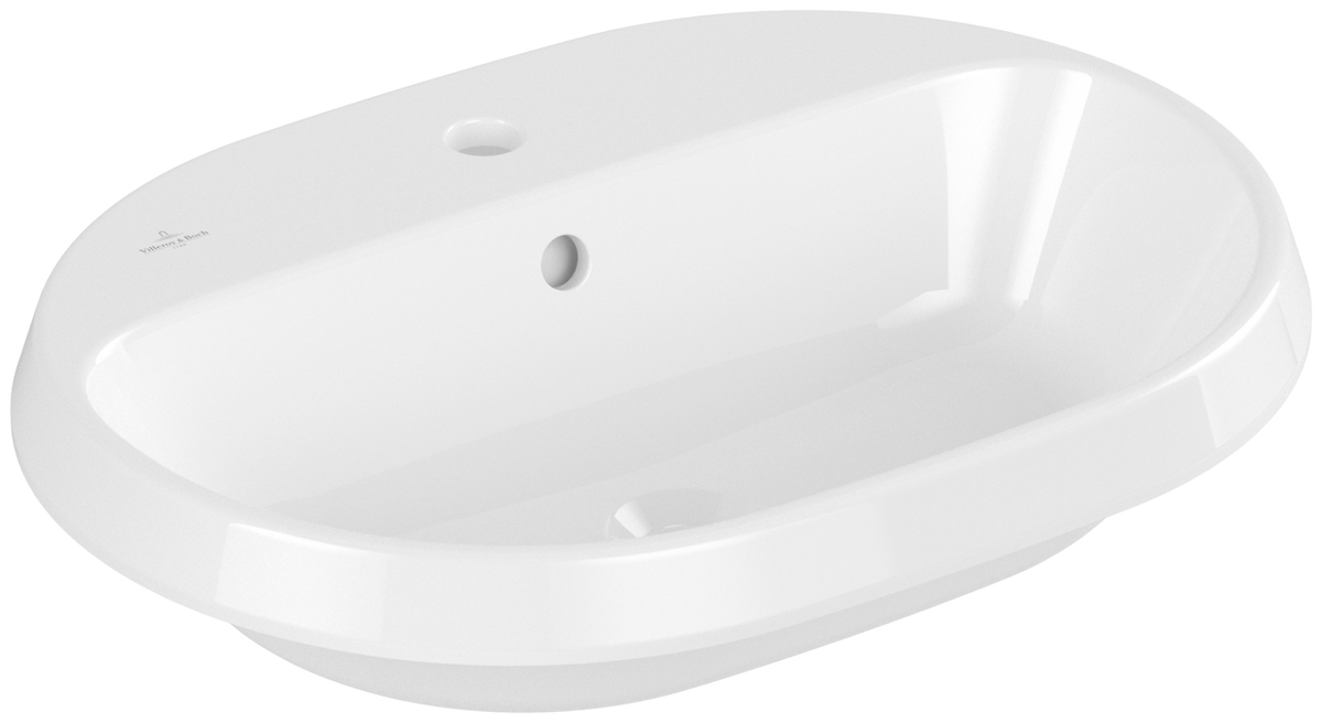Villeroy & Boch Architectura Einbau Waschtisch von oben