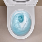Geberit iCon Stand-WC TurboFlush Tiefspüler spülrandlos mit Deckel
