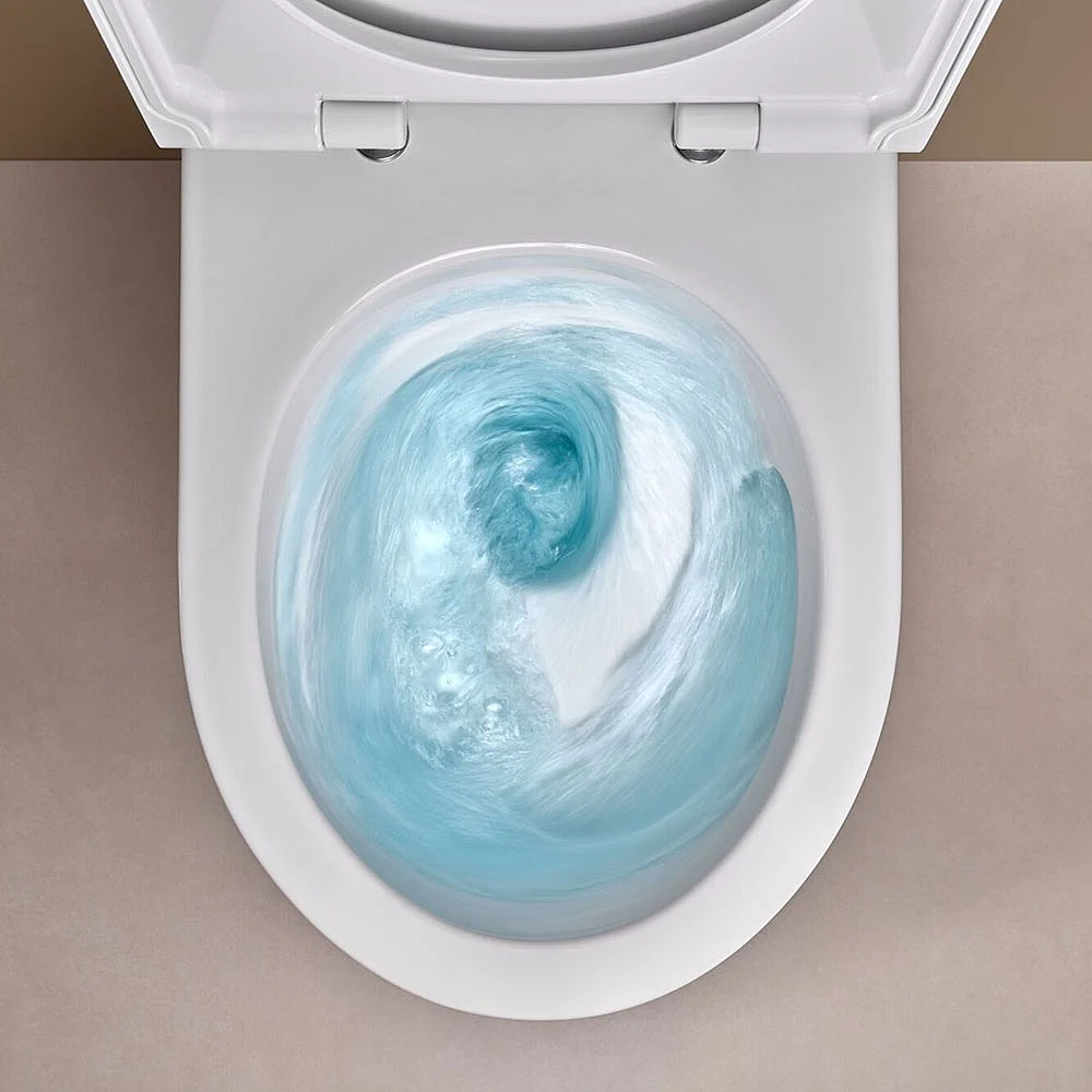 Geberit iCon Stand-WC TurboFlush Tiefspüler spülrandlos mit Deckel