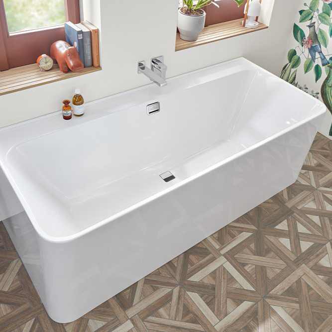 Villeroy & Boch Collaro Vorwand-Badewanne mit Schürze