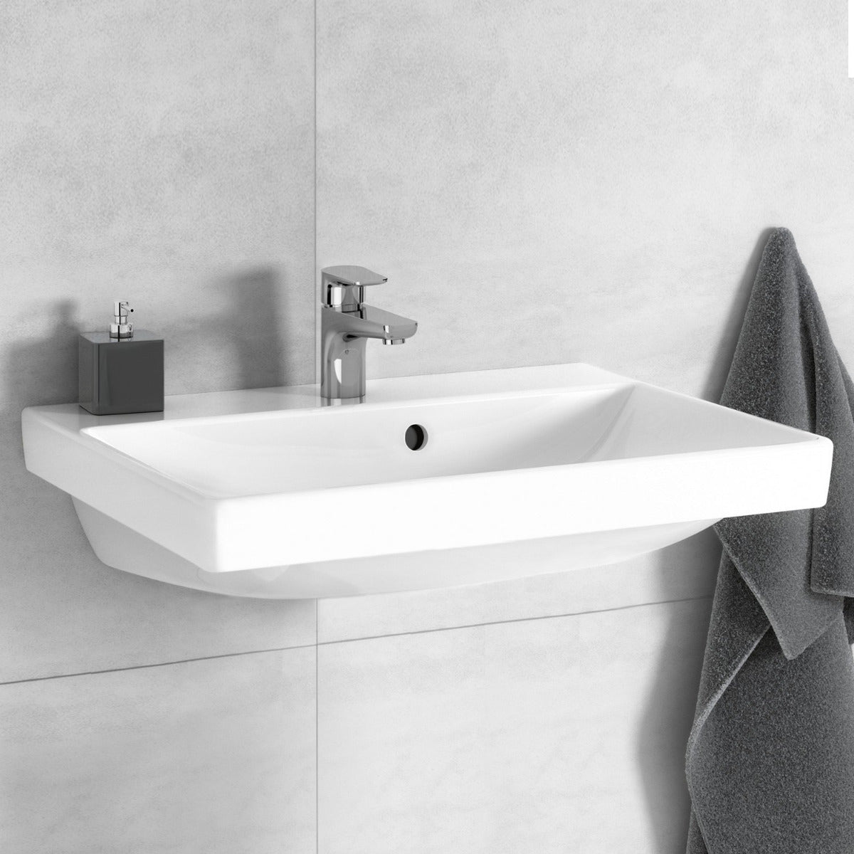 Villeroy & Boch Avento Compact Waschtisch unterbaufähig