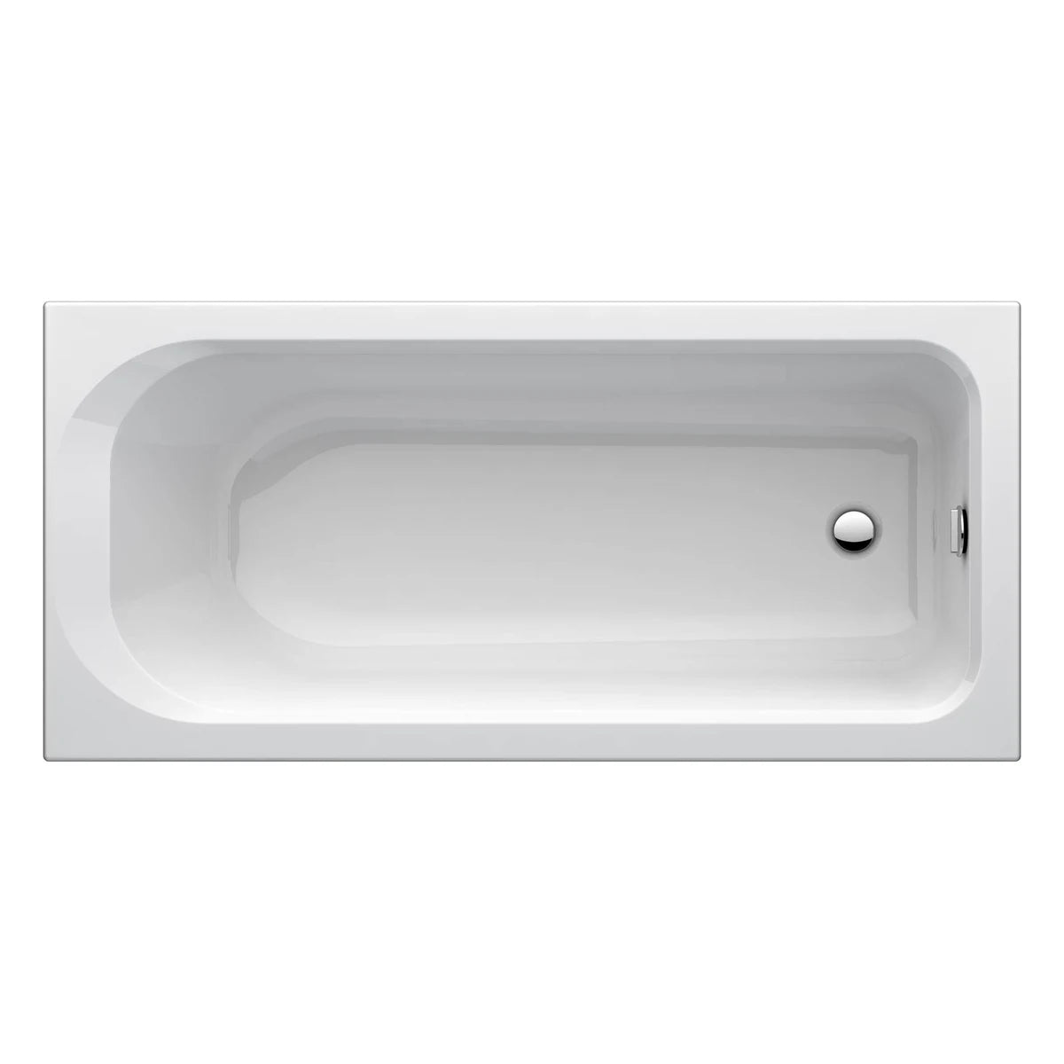 Vigour One Rechteck-Badewanne Einbauversion