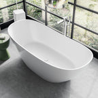 Vigour V3 freistehnde Badewanne aus Mineralguss