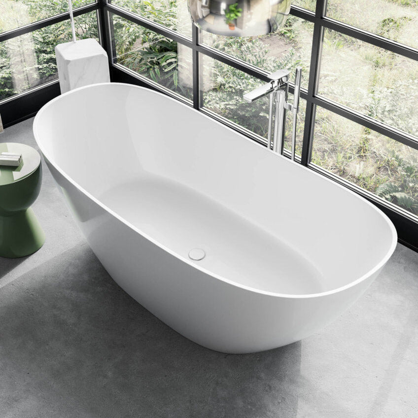 Vigour V3 freistehnde Badewanne aus Mineralguss